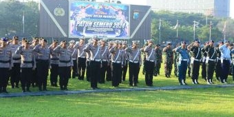 Kapolda Jatim Beberkan Misi Petugas saat Pimpin Apel Gelar Pasukan Operasi Patuh Semeru 2024