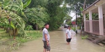 Tanggul Jebol, Banjir Luapan Kali Lamong Gresik Meluas, Kecamatan Cerme Terendam