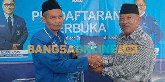 Subani Daftar Bacawabup ke DPD PAN Kabupaten Kediri