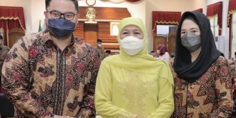 Bupati Kediri Bersama Istri Ikut Halal Bihalal Bareng Khofifah dan Kepala Daerah se-Jawa Timur