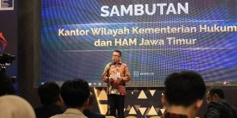 Di ​AKHKI Expo 2024, Kakanwil Kemenkumham Jatim Sebut Pemohon Perlindungan KI Meningkat