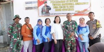 ​Satgas TMMD dan Pemkab Kediri Gelar Penyuluhan Pencegahan Stunting dan Layanan KB