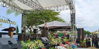 Di Blitar, Khofifah Minta Restu ke Ribuan Anggota Muslimat Maju Pilgub Jatim 2024 