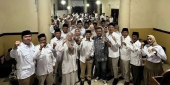  Hadir di Rakorcab Gerindra Gresik, Ini Janji Yani-Alif Jika Menang dalam Pilkada 2024