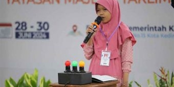 Pj Wali Kota Kediri Semangati Peserta Seleksi Santri Berprestasi Qur'an Massive 2024
