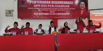 Dukungan Gus Mujib-Ning Wardah Semakin Kuat dengan Rekom PDIP