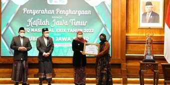 Jadi Juara Umum MTQ Nasional, Gubernur Khofifah Beri Bonus untuk Seluruh Anggota Kafilah Jawa Timur