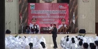 Tekan Angka Golput di Kabupaten Malang, Sosialisasi Pendidikan Politik untuk Milenial Digelar