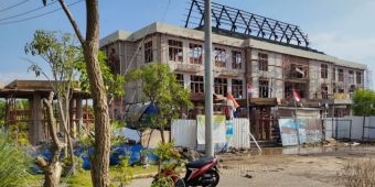 Realisasi Pembangunan Gedung Lettu Imam di Kompleks Perkantoran Raci Pasuruan Capai 40 Persen