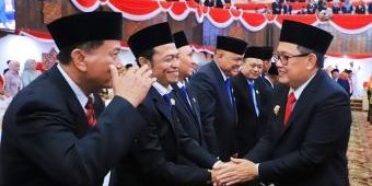 120 Anggota DPRD Jatim 2024-2029 Dilantik, Pj Gubernur Adhy Ingatkan Fungsi Utama Wakil Rakyat