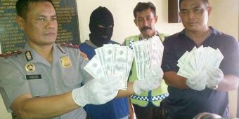 Pengedar Upal US Dollar di Surabaya Ditangkap Polisi