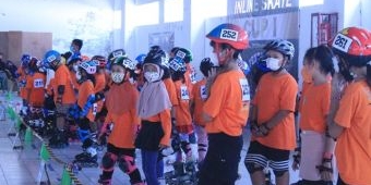 Jaring Bibit Atlet Sepatu Roda, Perserosi Kota Madiun Gelar Pendekar Inline Skate Cup I