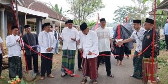 Bupati Malang Resmikan Jalan Desa Babakan Sepanjang 500 Meter