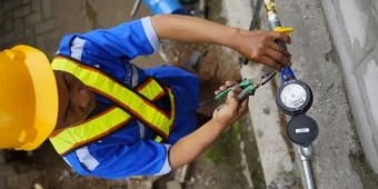 Ratusan Rumah di Kota Madiun Terima Sumbangan Air Bersih Gratis