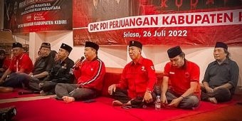 Peringati Peristiwa Kudatuli, DPC PDIP Kabupaten Kediri Gelar Tahlilan