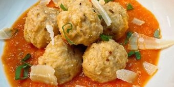 Resep Bakso Ayam Keju Bumbu Italia