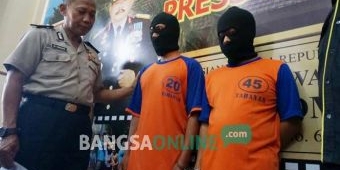 Bawa Satu Truk Kayu Mahoni Tanpa Surat Lengkap, Dua Warga Malang Dibekuk di Jombang