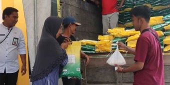 Operasi Pasar di Balai Desa Punten, Pemkot Batu Siapkan 5 Ton Beras dan 300 Kg Gula