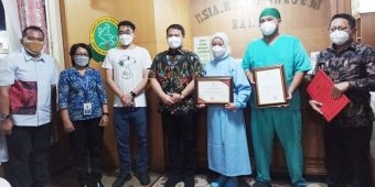 Ahmad Basarah Dukung Program Tabungan Persalinan RSIA Mawar untuk Bantu Keluarga Terdampak Pandemi