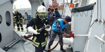 Tingkatkan Kemampuan Prajurit, Satgas MTF TNI Konga KRI Diponegoro-365 Laksanakan Tahap Pelabuhan