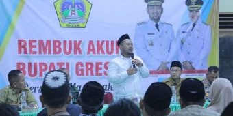 Bupati Gresik Gelar Rembuk Akur di 2 Kecamatan