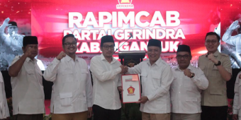 Gus Muhibbin dan Aushaf Fajr Resmi Diusung Jadi Bacabup-Bacawabup Nganjuk 2024