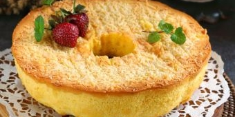 Resep Kue Bolu Tape, Cuma Pakai 4 Telur