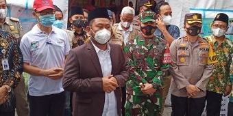 Launching Posko Darurat di Kecamatan Kebomas, Bupati Gus Yani Ajak Bareng-bareng Atasi Pandemi Covid