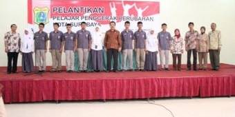 Pelantikan Pelajar Penggerak Perubahan di SMKN 1 Surabaya
