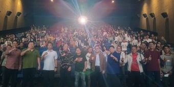 Kabar Terdepan dan TAM Group Gelar Nonton Bareng Film Sekawan Limo di Kota Mojokerto