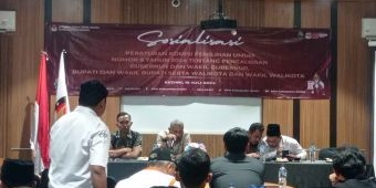 KPU Kabupaten Kediri Gelar Sosialisasi PKPU 8/2024