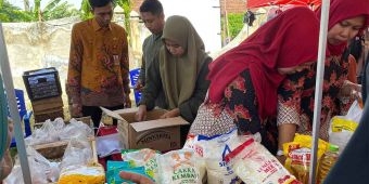 Kabulkan Permintaan Warga, Bupati Kediri Gelar Pasar Murah di Desa Kayen Kidul
