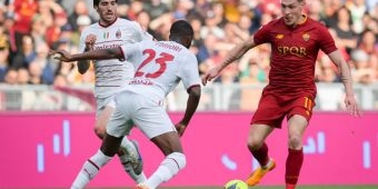 Hasil AS Roma vs AC Milan: Gol Telat Saelemaekers Selamatkan Rossoneri dari Kekalahan