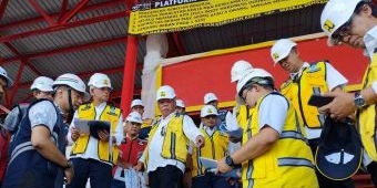 Menteri PUPR Cek Renovasi Stadion di Pamekasan, Basuki: Agustus Diperkirakan Rampung