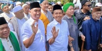 Anton-Dimyati Daftar ke KPU Kota Malang