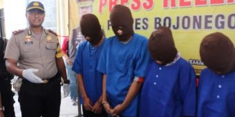 Bawa Sabu, Dua Warga Sampang Ditangkap Polres Bojonegoro Bersama Dua Perempuan
