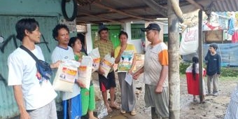 ​DPC Partai Gerindra Jember Berikan Bantuan ke Warga Korban Banjir Bandang