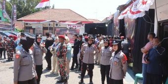 Pendaftaran Hari Terakhir, Polres Probolinggo Kota Terjunkan Ratusan Personel Gabungan di KPU