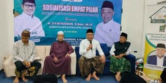 Sosialisasi 4 Pilar, Syafiuddin Ajak Masyarakat Jaga Kondusivitas Jelang Pilkada 2024 di Bangkalan