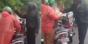 Pria Diduga Oknum Polisi, Pukul Kepala Driver Ojek Online di Jakarta