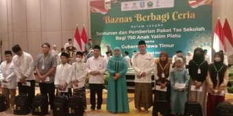 Baznas Jatim dan Kota Malang Berbagi Ceria Santuni 750 Anak Yatim Piatu
