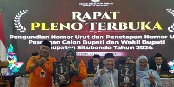 KPU Situbondo Undi Nomor Urut: Rio Nomor 1, Karna Nomor 2