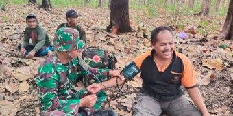 Selain Bangun Desa, Program TMMD Ke-121 di Ngawi Juga Lakukan Cek Kesehatan kepada Masyarakat