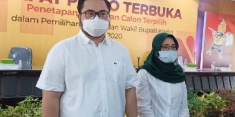 ​KPU Kabupaten Kediri Tetapkan Paslon Terpilih Dhito-Dewi