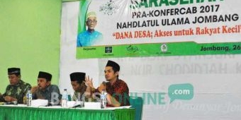 Sarasehan Dana Desa Jelang Konfercab NU Jombang, Kritisi Perbup DD, Masyarakat Diminta Pro-Aktif
