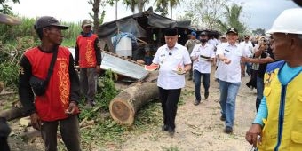 Bupati Malang Tinjau Pengerjaan Awal Ruas Jalan Gondanglegi Menuju Pantai Balekambang