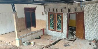 Tanah Gerak di Jombang saat Hujan Deras, 12 Rumah Warga Rusak