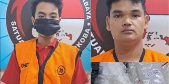 Hendak Ambil Ranjauan Sabu, Polisi Tangkap Dua Pria di Surabaya dan Sidoarjo