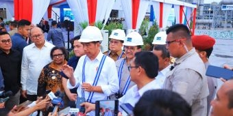 Dampingi Jokowi Resmikan Smelter Freeport di Gresik, Pj Adhy Karyono Optimis Dongkrak Perekonomian