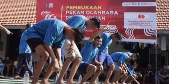 Lapas Kediri Peringati Hari Pengayoman ke-79, Lomba-lombanya Berjalan Seru